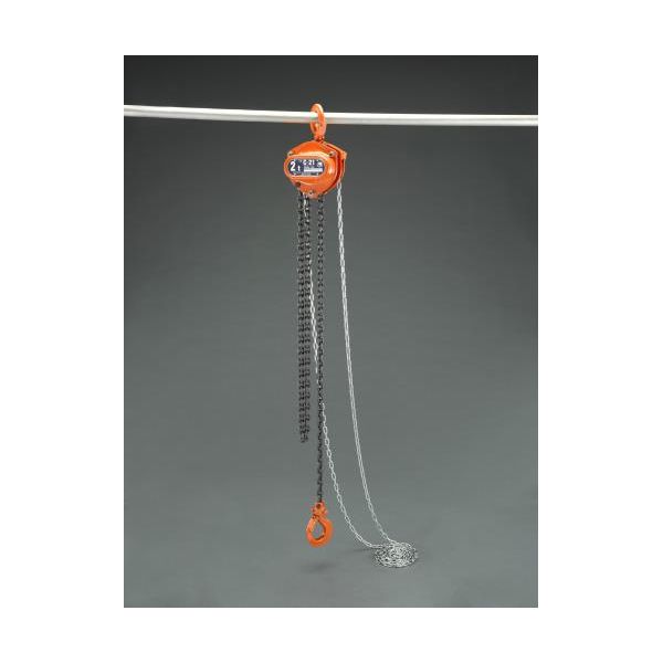 (LINEクーポン有)【即納在庫品】「直送」【個人宅配送不可】 エスコ EA987CM-3 直送 代引不可・他メーカー同梱不可 ２．０ｔｏｎｘ３．０ｍ チェーンブロック EA987CM3【キャンセル不可】