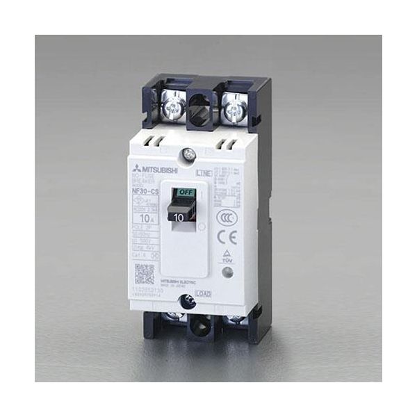 (LINEクーポン有)【個人宅配送不可】【即納在庫品】「直送」エスコ EA940MM-23 ２４０Ｖ／３０Ａ／２極 ノーヒューズ遮断器【フレーム５０】 EA940MM23【キャンセル不可】