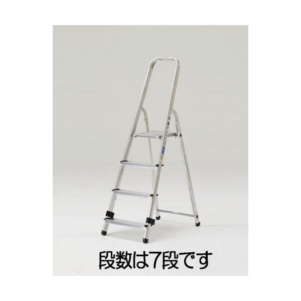 (LINEクーポン有)【即納在庫品】「直送」【個人宅配送不可】 エスコ EA903AJ-7 直送 代引不可・他メーカー同梱不可 １．４ｍ 上枠付脚立 EA903AJ7【キャンセル不可】