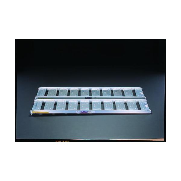 (LINEクーポン有)【即納在庫品】「直送」【個人宅配送不可】 エスコ EA905MG-2 直送 代引不可・他メーカー同梱不可 30x210cm/0.5tonアルミ製ブリッジ EA905MG2【キャンセル不可】