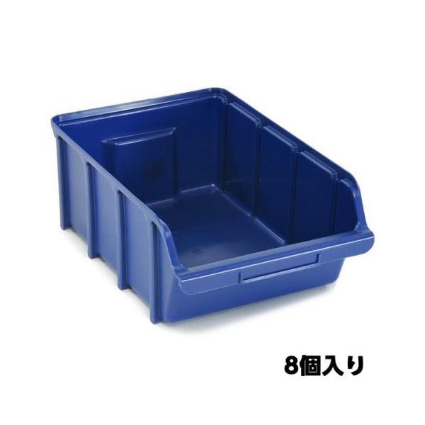 (LINEクーポン有)【即納在庫品】「直送」【個人宅配送不可】 エスコ EA661CJ-20 直送 代引不可・他メーカー同梱不可 312x470x184mm パーツトレー 重ね置型・青/ 8個 EA661CJ20【キャンセル不可】