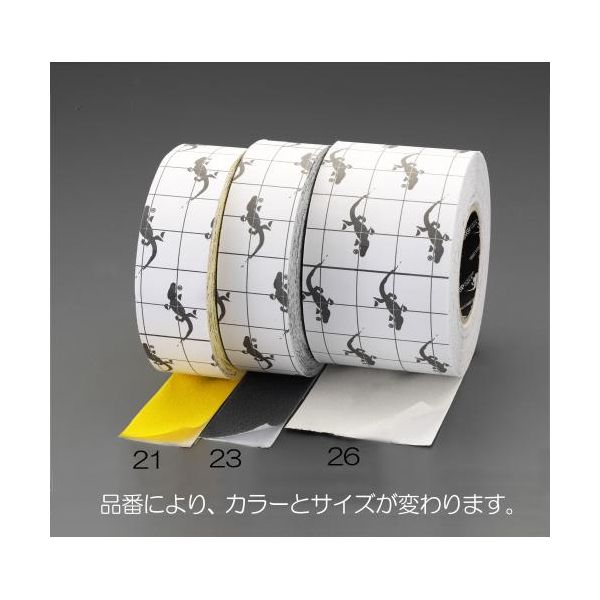 (LINEクーポン有)【即納在庫品】「直送」【個人宅配送不可】 エスコ EA944DA-21 直送 代引不可・他メーカー同梱不可 ５０ｍｍｘ１８．３ｍ　滑り止めテープ イエロー EA944DA21【キャンセル不可】