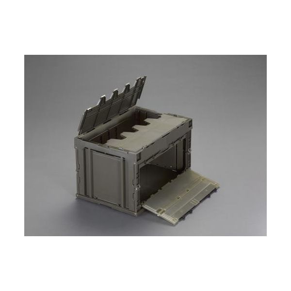 (LINEクーポン有)【即納在庫品】「直送」【個人宅配送不可】 エスコ EA506AA-22D 直送 代引不可・他メーカー同梱不可 EA506AA－22D 538x366x334mm／49．7L 折畳コンテナ EA506AA22D【キャンセル不可】 4,730円