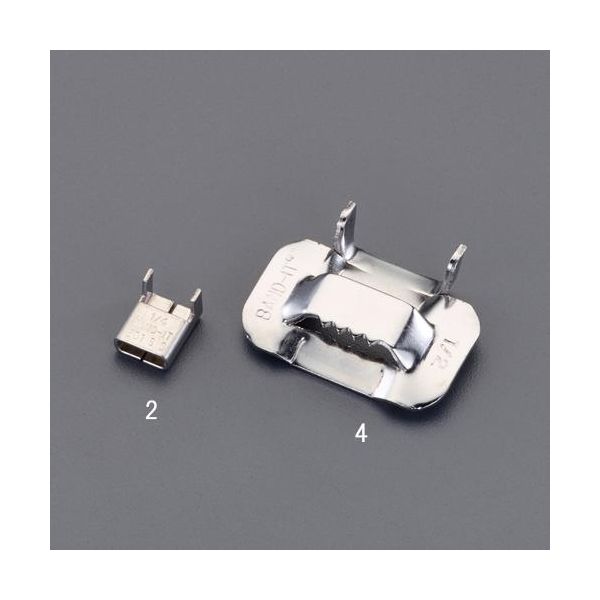 【即納在庫品】「直送」【個人宅配送不可】 エスコ EA463EJ-5 直送 代引不可・他メーカー同梱不可 5/8201SSバックル100個 EA463EJ5【キャンセル不可】｜アカリカ