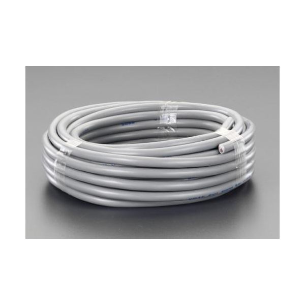 (LINEクーポン有)【即納在庫品】「直送」【個人宅配送不可】 エスコ EA940AG-3 直送 代引不可・他メーカー同梱不可 300Ｖ/15Ａ 20ｍ ビニールキャプタイヤケーブル 灰 EA940AG3【キャンセル不可】