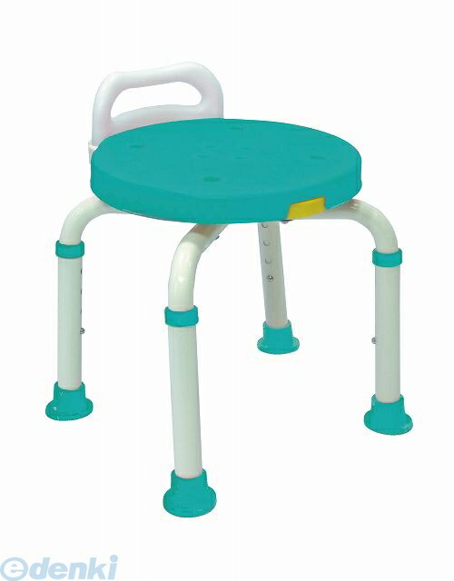 (LINEクーポン有)4945528680135 ｼｬﾜｰﾁｪｱｰ楽湯くるまるｺﾝﾊﾟｸﾄ 島製作所 浴用 シャワーチェア楽湯くるまるコンパクト シャワーベンチ 介護用品｜アカリカ
