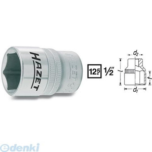 (LINEクーポン有)【納期-通常7日以内に発送 在庫切れ時-約2ヶ月 】ハゼット HAZET 900-34 ソケット１／２ 90034