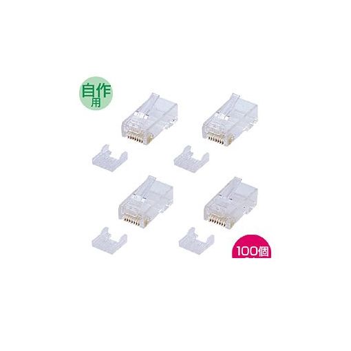 (LINEクーポン有)サンワサプライ ADT-6RJ-100 カテゴリ6RJ-45コネクタ 単線用 ADT6RJ100 パソコン周辺機器 SUPPLY SANWA｜アカリカ 8,597円