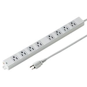 【対応】「直送」サンワサプライ TAP-K8N-3 工事物件タップ 8個口・3m TAPK8N3 4,723円