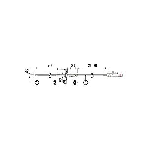 (LINEクーポン有)ティアンドデイ T＆D TR-5420 ステンレス保護管センサ TR5420