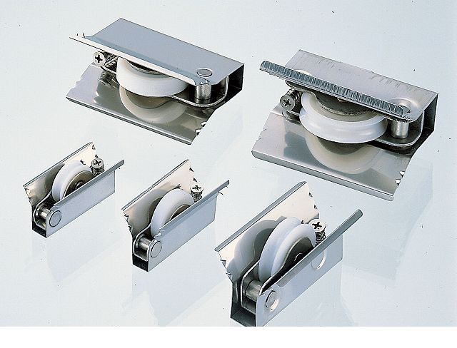 サッシ取替戸車 9型 ジュラコン（R） 車 丸型 AES-0091 [20個入]〔0820-00023〕 ヨコヅナ AES-0091 サッシ取替戸車 丸型 ジュラコン(R)車 9