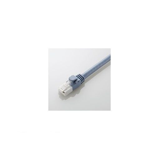(LINEクーポン有)ELECOM エレコム LD-GPAT/BU500 ツメ折れ防止LANケーブル Cat6A LD-GPAT/BU500 LDGPAT/BU500 ブルー 爪折れ防止 ツメが折れない