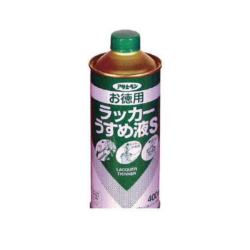 アサヒペン 571175 お徳用ラッカーうすめ液Ｓ４００ＭＬ 445-0914