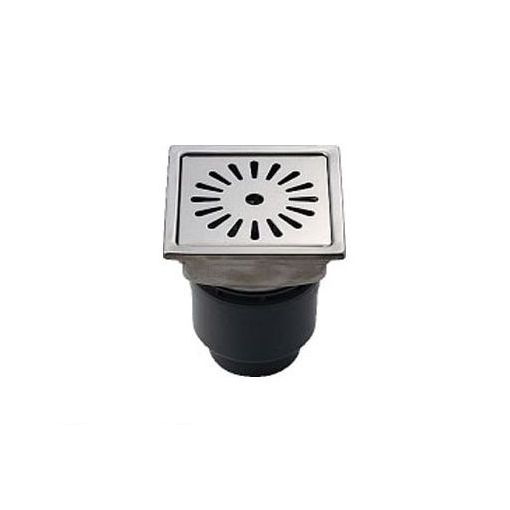 (LINEクーポン有)カクダイ 4286-150 角型排水ユニット 4286150 KAKUDAI 水栓材料 排水金具 浴室用排水ユニット 締金具付【キャンセル不可】