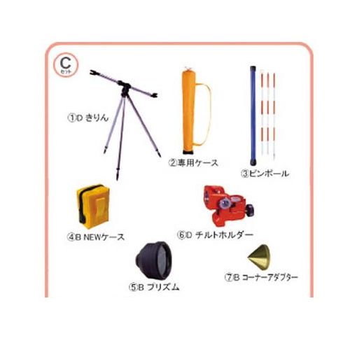(LINEクーポン有)【個数：1個】エステイエス MINI2000CSET 反射プリズム MINI&minus;2000Cセット STS｜アカリカ