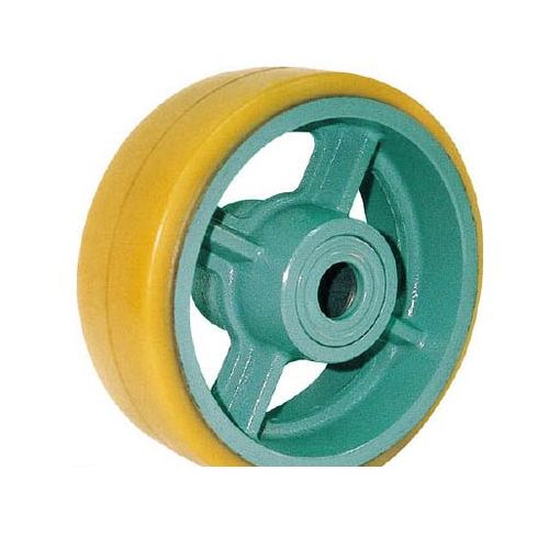 (LINEクーポン有)ヨドノ UHB250X100 鋳物重荷重用ウレタン車輪ベアリング入 UHB250X100｜アカリカ