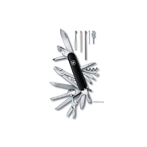 直送 代引不可・他メーカー同梱不可 ビクトリノックス VICTORINOX 1.67 95.3 SWISSCHAMP 91mm スイスチャンプ BK 1.6795.3【キャンセル不可】