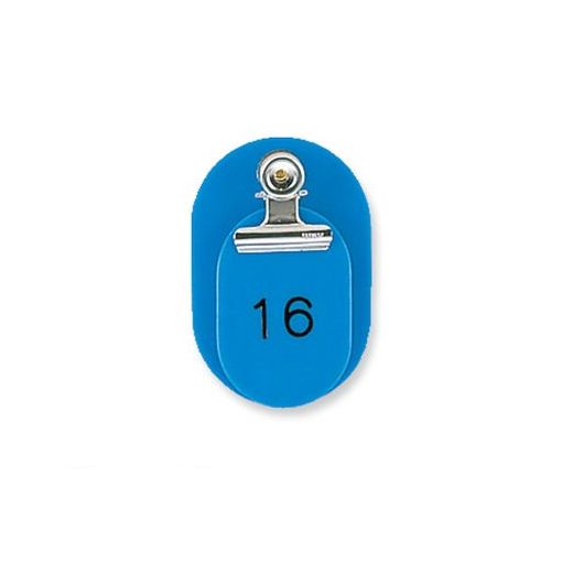 (LINEクーポン有)共栄プラスチック CT-1-1-S 親子番号札 小判 1－50 スカイ CT11S ORIONS 小判型 オヤコバンゴウフダ