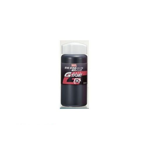 (LINEクーポン有)翌日出荷 マックス MAX ST-330Gｸﾛ 瞬乾多用途スタンプ台Ｇタイト 補充インク ST330Gｸﾛ【L2D】 瞬乾多用途スタンプ台Gタイト補充用インク