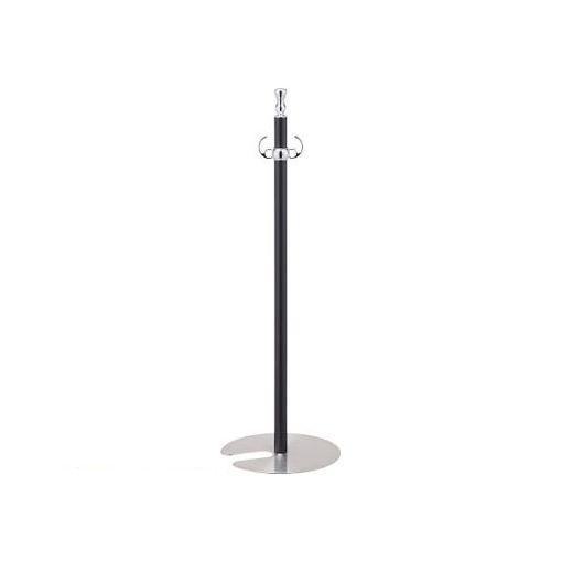 (LINEクーポン有)光 PAR-831 パーテーション用ポール クローム／黒艶消 PAR831｜アカリカ 15,551円
