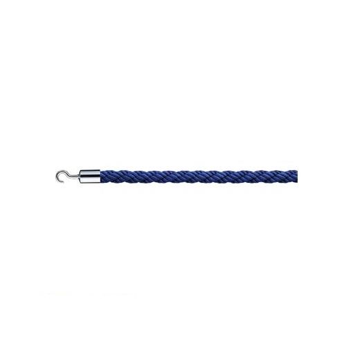 (LINEクーポン有)光 PRF26-4 パーテーション用ロープフックタイプブルー PRF264