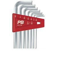 (LINEクーポン有)【個数:1個】PBスイス 212ZH ボール付六角棒レンチセット パックナシ 212ZH SWISS TOOLS PBスイスツールズ PBSWISSTOOLS