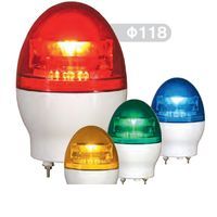(LINEクーポン有)【個数:1個】日恵 VL11F-100NPG 直送 代引不可・他メーカー同梱不可 LED回転灯ニコフラッシュVL11型 緑 VL11F100NPG|アカリカ