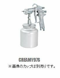 (LINEクーポン有)近畿製作所 C 97S-25 スプレーガン クリーミー吸上式スプレーガン C97S25【キャンセル不可】