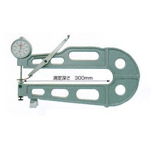 (LINEクーポン有)尾崎製作所 PEACOCK K-1 ダイヤルシートゲージ 厚み測定器 ピーコック PK122001 K1｜アカリカ