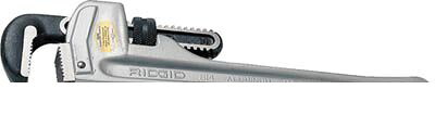 【即納在庫品】「直送」RIDGID リジッド 810 ８１０　アルミストレ&minus;トパイプレンチ 810｜アカリカ