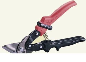 (LINEクーポン有)MALCO V526218 ＭＡＸ２０００ 金切バサミ Ｍ２００６ オフセット 左切 赤 V526218