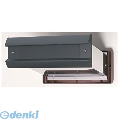 (LINEクーポン有)水上金属 NO2000-SIN-BK No2000ポスト 内フタ付気密型 真壁用 色：黒 NO2000SINBK