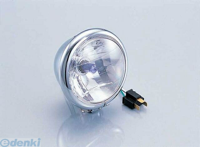 (LINEクーポン有)キタコ KITACO 800-0500720 マルチヘッドライトＭ ４．５ １２ 8000500720 メッキ 汎用 マルチルフレクター