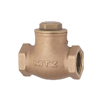 【即納在庫品】【1個入】【個人宅配送不可】KITZ キッツ R-50A 直送 代引不可・他メーカー同梱不可 青銅製スイングチャッキバルブ ねじ込み形 125型 R50A スイングチャッキバルブ125型|アカリカ