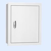 内外電機 Naigai CMBZ101614WC 直送 代引不可・他メーカー同梱不可 電話端子・電話保安器キャビネット 埋込形 CMBZ101614WC｜アカリカ