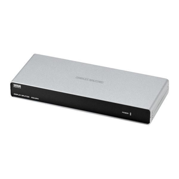 (LINEクーポン有)サンワサプライ VGA-SP4 高性能ディスプレイ分配器 4分配 VGASP4