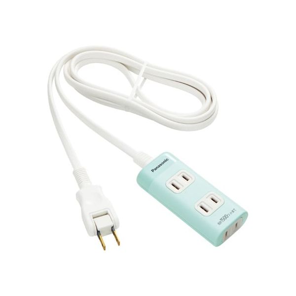 パナソニック WHA2423GP ザ・タップQ 3コ口 2mコード付 グリーン グリーン Panasonic パナソニックライフソリューションズ社 パナソニック電工画像