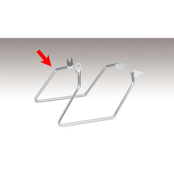 楽天市場】SR400/500 バッグサポートメッキ 右側 KIJIMA（キジマ