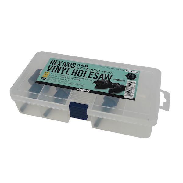 (LINEクーポン有)翌日出荷 JAPPY ジャッピー KVR-KIT-JP 六角軸ビニールホルソーSET KVRKITJP