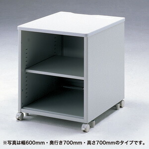 (LINEクーポン有)サンワサプライ ED-P6070N eデスク Pタイプ EDP6070N オフィス キャスター プリンター テーブル 印刷機 収納 国産オーダーデスク オフィスデスク