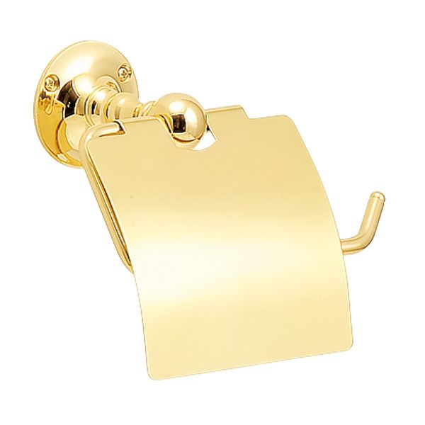 ゴーリキアイランド 640811 真鍮製ペーパーホルダー Solid Brassシリーズ 金色 真鍮 紙巻き器 アンティーク レトロ 北欧