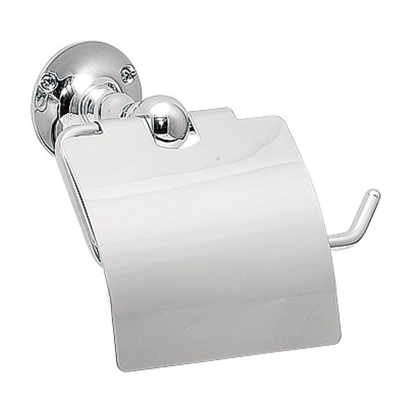 ゴーリキアイランド 640816 真鍮製ペーパーホルダー Solid Brassシリーズ 銀色 真鍮 紙巻き器 アンティーク レトロ 北欧|アカリカ