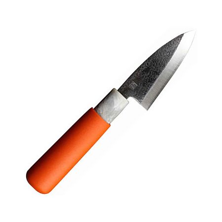 (LINEクーポン有)池内刃物 45-V31-90 V金えん御料理包丁 出刃包丁 一丁箱入 サイズ:90mm