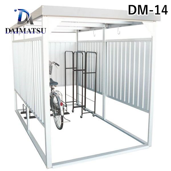(LINEクーポン有)ダイマツ DM-14 直送 代引不可・他メーカー同梱不可 物置 ショートパネル サイズ：間口1600×奥行3000mm DM14