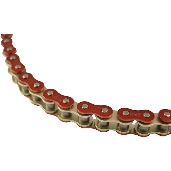 (LINEクーポン有)江沼チェーン 4582252849850 EK チェーン 420SR AR／NP 98L SPJ メタルレッド ノンシールチェーン ヘビーデューティ 江沼チヱン ホンダ EKチェーン