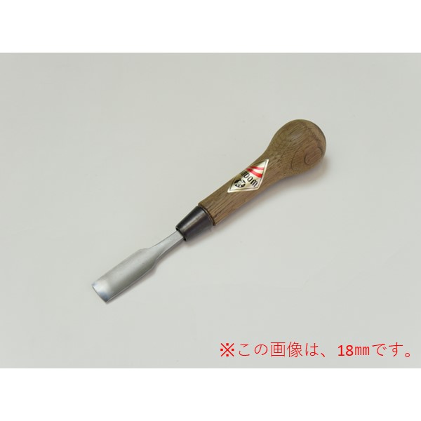 (LINEクーポン有)道刃物工業 63051200 ウッディチゼル 浅丸 12mm
