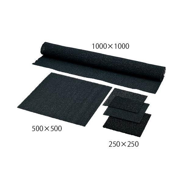 (LINEクーポン有)アズワン 3-2327-02 活性炭フィルターUF－PU9－□500【1枚】 3232702