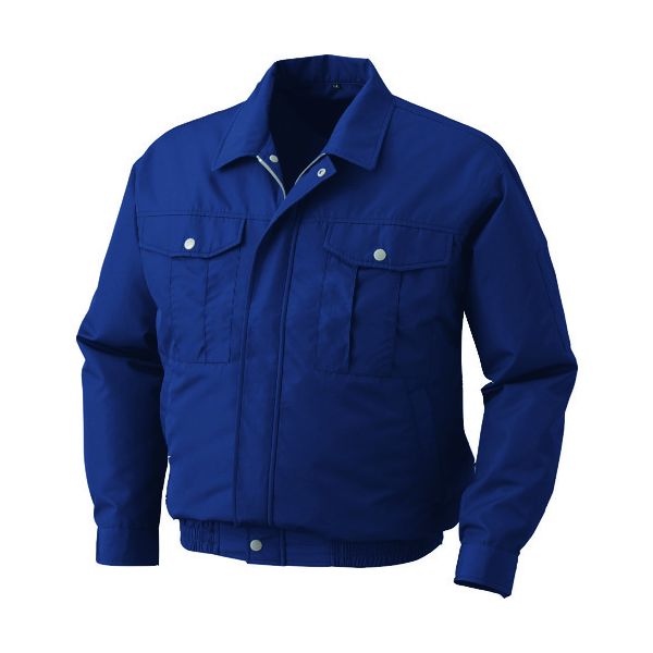 (LINEクーポン有)【即納在庫品】「直送」空調服 KU90540-C14-S3 ポリエステル製ワーク ウェアのみ ダークブルー L KU90540C14S3 5,723円