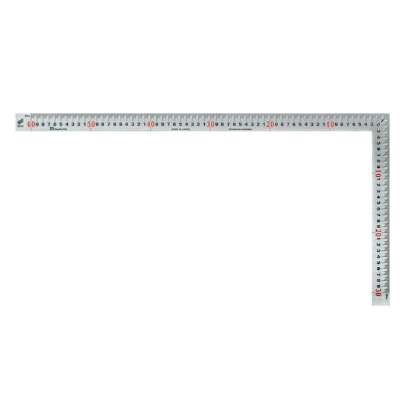 (LINEクーポン有)新潟精機 SK MT-60KD シルバー中金 快段目盛 60cm MT60KD
