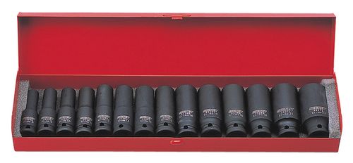 (LINEクーポン有)シグネット 工具 SIGNET 23296 1/2DR 14PC ミリ ディープインパクトソケットセット 23296 ハンドツール パソコン